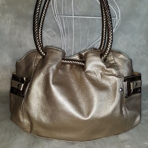 Ion Gold Vegan Leather Tote